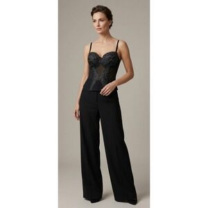 International Intimates Corset Lingerie Top Small Whimsigoth Y2K‎ Style Coquette